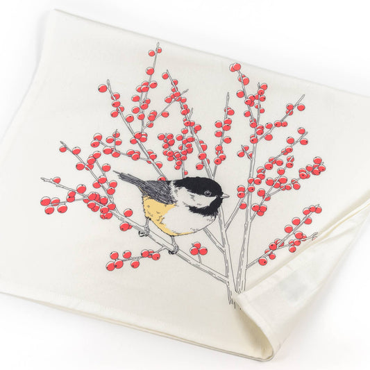 Chickadee Tea Towel