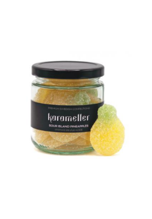 Sour Island Pineapple Gummies