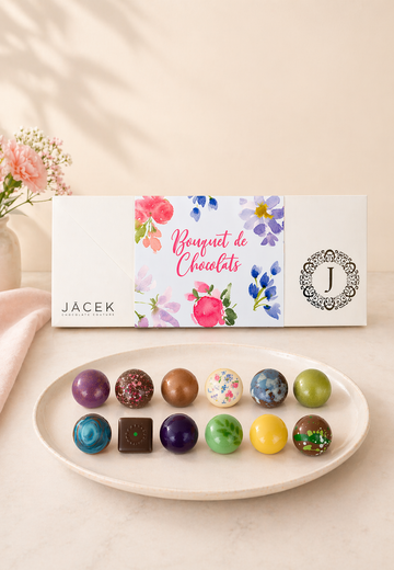 Bouquet de Chocolat 12 Piece Bonbon Collection