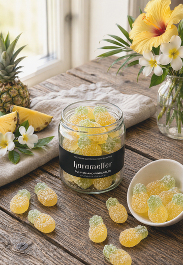 Sour Island Pineapple Gummies