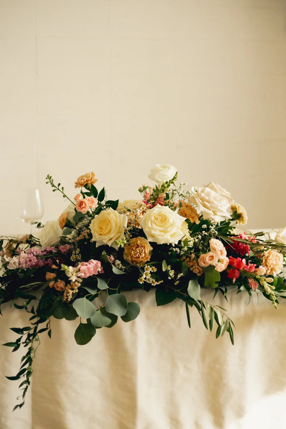 Head Table Arrangement