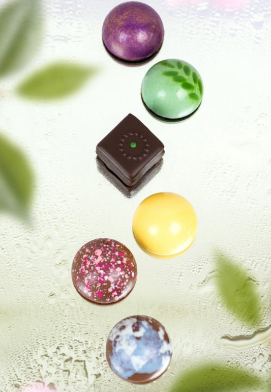 Raindrops & Blooms 6 Piece Bonbon Collection