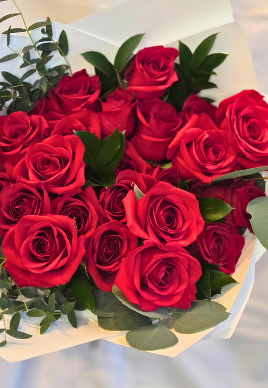 Wrapped Roses